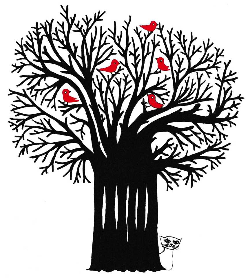 gaztto uccelli albero575